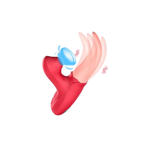 Vibrador Multifunción 3 en 1 – Lengua Lamedora + Vibración + Movimiento Telescópico
