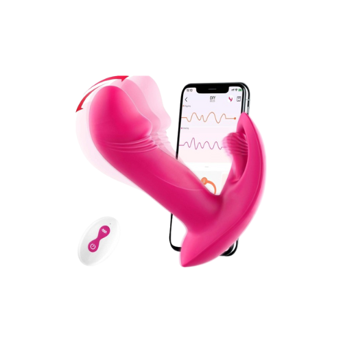 Vibrador Wearable con Control Remoto  – 10 modos de vibración y movimiento