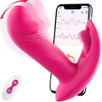 Vibrador Wearable con Control Remoto  – 10 modos de vibración y movimiento